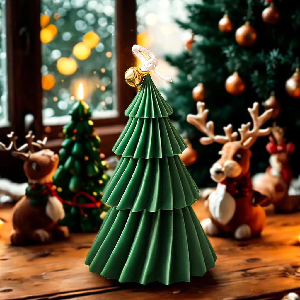 3D Weihnachtsbaum Silikon Kerzenform DIY Kiefer Handwerk Geschenke machen Aromatherapie Seife Gips Harzformen Zuhause Weihnachten Party Deko Zubehör