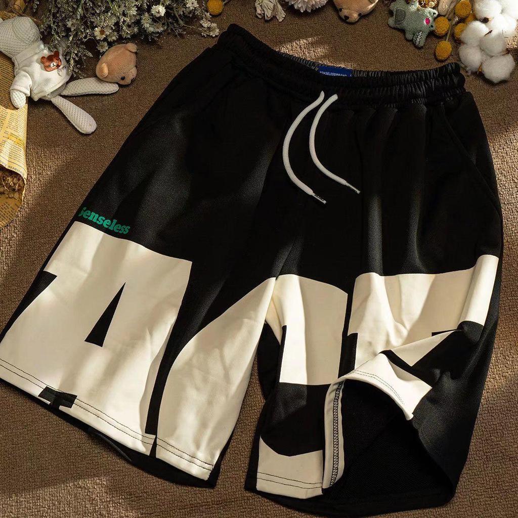 Men's Trendy American Style Casual Wide-Leg Shorts - Summer Sports Five-Point Style