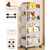 4-Tier Mobile Storage Cart