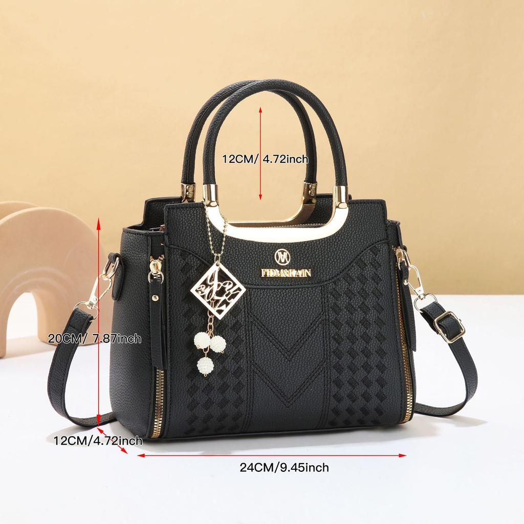 Bags, Women's Messenger Bags, New Chinese Style Mother Bags, 2025 New Embroidered Middle-aged Handbags, One-shoulder Handbags
