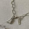 Melliv Silver Gemstone Chain Bracelet_mvb13