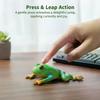 Soft Rubber Particles Pinch Frog Toy Sensory Realistic Simulation Game Stress Relieving Prank Funny Childrens Holiday Gift