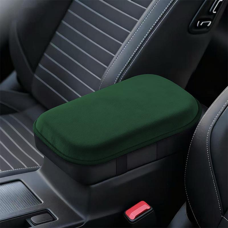 Car Armrest Cushion Booster Pad Central Armrest Box Plush Pad Protection Cover Anti Scratch Universal Heightening Pad