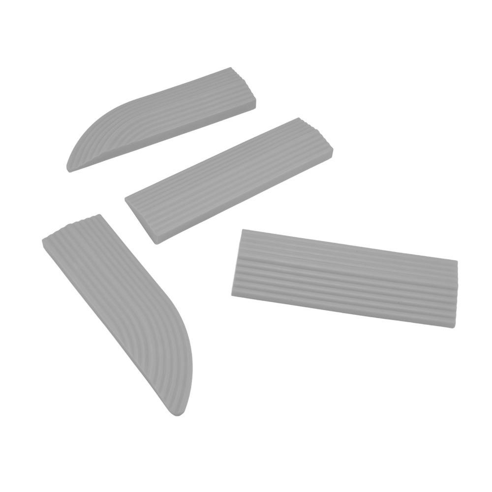 Universal Door Sill Sweeper Rubber Wheelchair Threshold Strip Rubber Door Threshold  Door Sill серый
