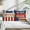 Patriotisch Amerikanisch - Themen KissenbezügeWohnzimmer Sofakissenbezug, weich und bequem, Schlafzimmer Raumdekoration
