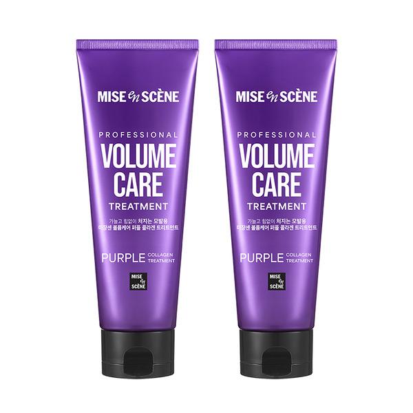 mise en scène Volume Care Purple Collagen Treatment 180ML 2EA