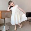 Cute and Elegant Princess-style Sleeveless Summer Dress for Girls