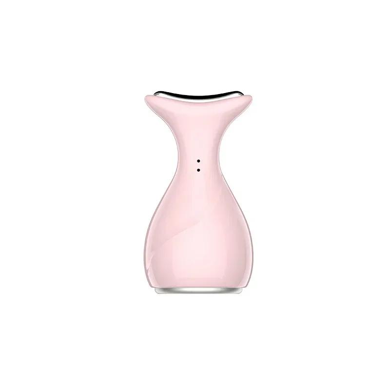 

Face Skin Ice Roller Cooler Skin Lifting Face Cooling Massager Ice Compress Calm Skin Ice Cooler Eye Pouch Cooler Edema Remover розовый