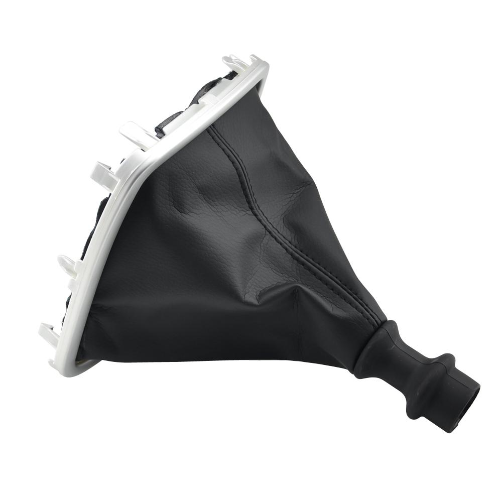 Car Manual Gear Shift Knob Gaiter Boot Cover Lever Shifter Handle Stick Boot Gaiter For Renault Laguna Mk3 2007-2015