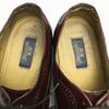 STAFFORD Full Brogue Wingtip Goodyear Welted Shoes Burgundy Size 9D (26.5-27.0) Men's(USED)