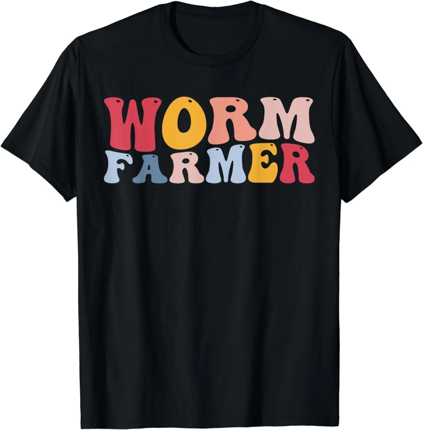 Worm Farmer Worm Farming Vermiculture Gift Unisex T-Shirt 2XL