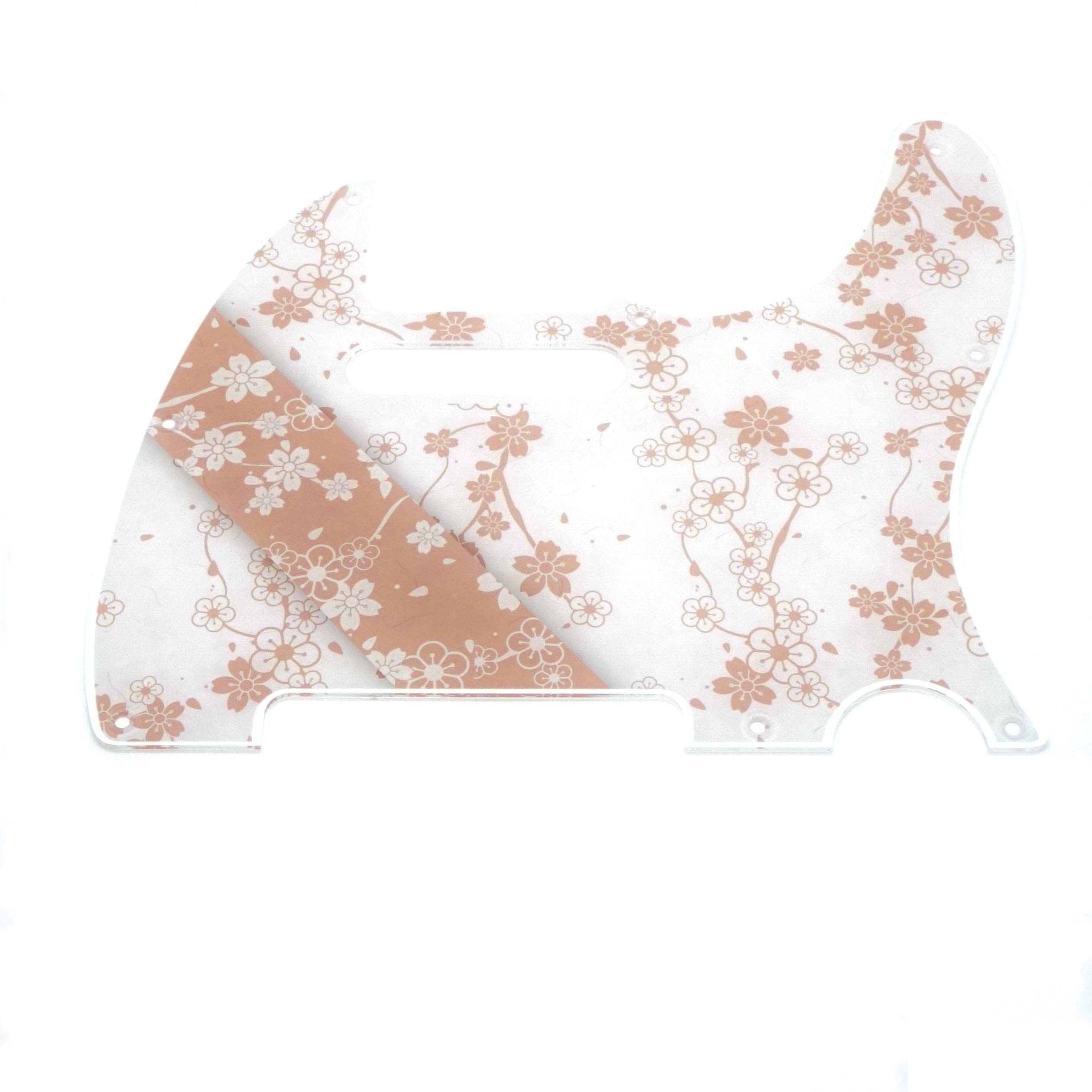 

SCORELAY PICKS Pickguard for Telecaster [Sakura print] SC-GPL018