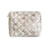 Trousse de toilette matelassée motif papillon Runhui - Grande capacité, Rangement tendance