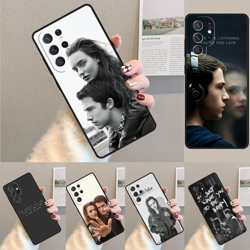 13 Reasons Why Soft Phone Case for Samsung Galaxy Note 10 Pro S26 Ultra S23 S24 FE S25 S21 S22 PLUS Shockproof Cove