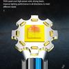 High Power LED Flashlight USB Rechargeable Tactical Zoom Flashlight Built In Battery High Power Outdoor Camping Lighting Tool