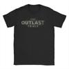 THE OUTLAST TRIALS Logo TShirts for Unisex WOMEN  Fun 100 Cotton Tees O Neck Short Sleeve T Shirt Original Tops