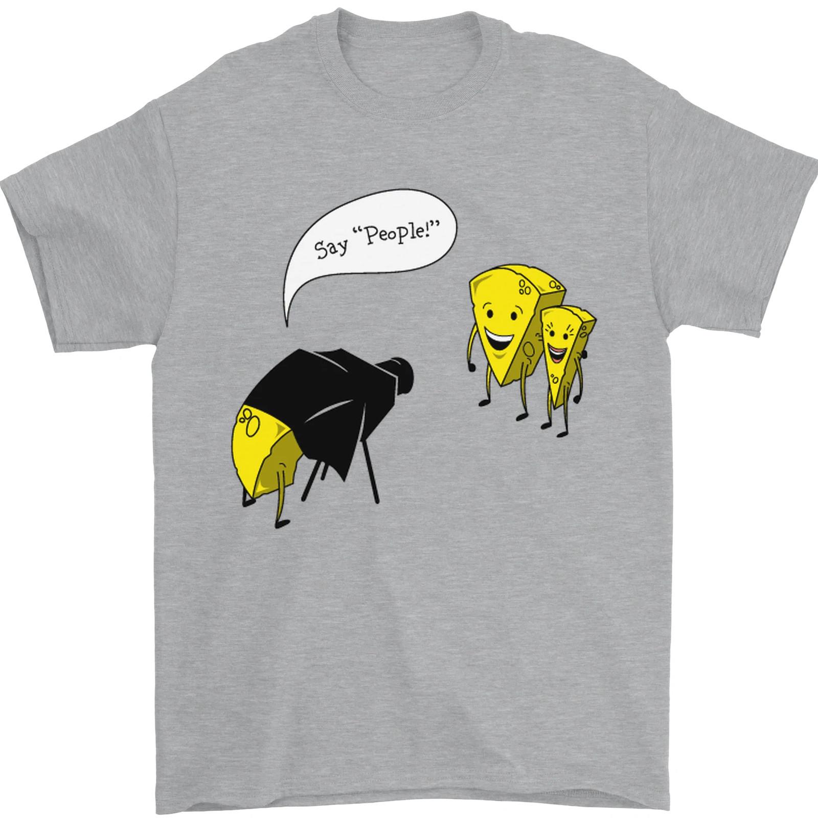 Say People Funny Photography Photographer Mens T-Shirt 100% Cotton S разноцветный