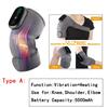 Electric Knee Tempreature Massager Fomentation Vibration Massage Device Shoulder Elbow Joint Heating Knee Pad Blood Circulation