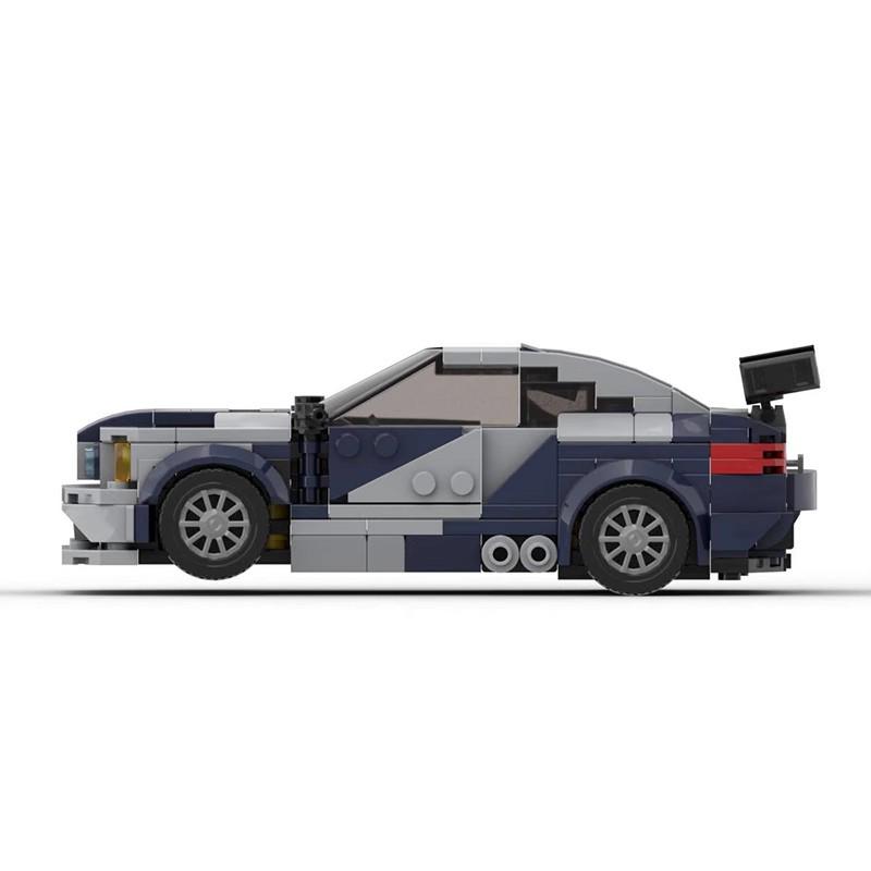 MOC Building Blocks Compatible with Lego Baoma M3 GTR NFS Model Car Toy