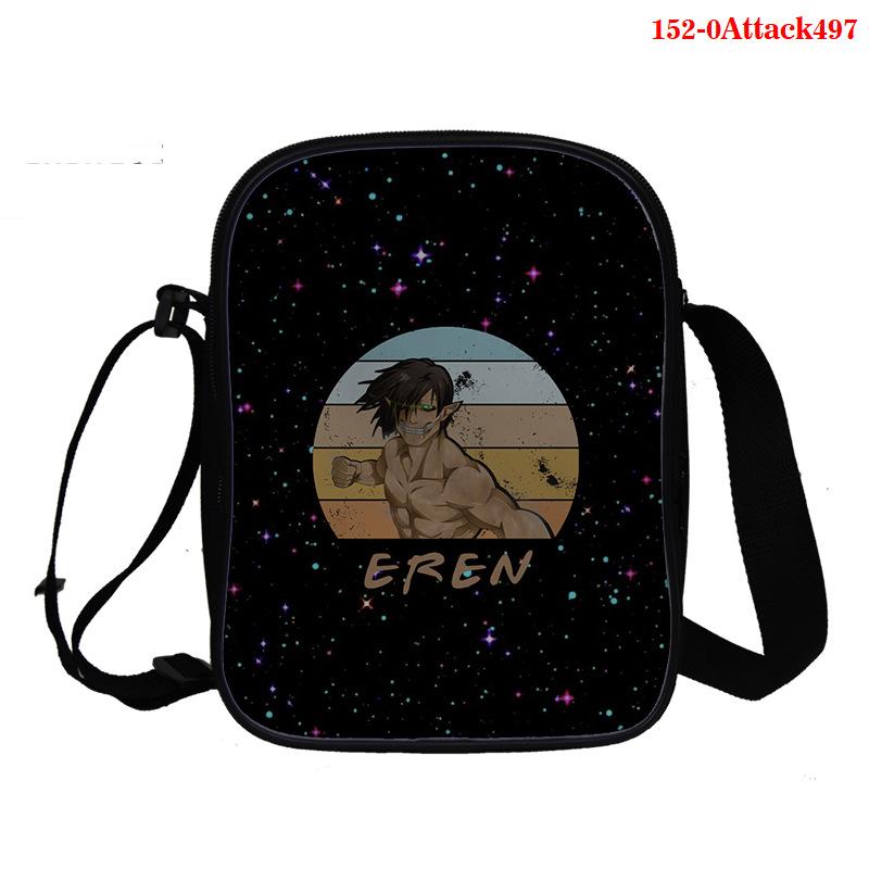Attack On Giant Peripheral Digital 3D Printed Backpack Student School Bag Full Color Bag Double Shoulder Bag