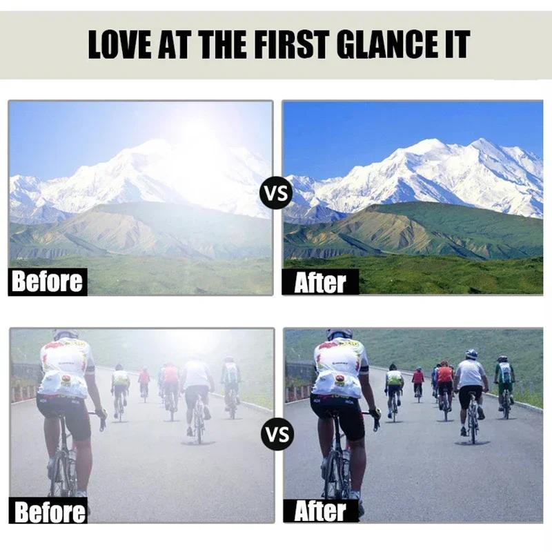 New in Polarized Clip-on Sunglasses Protection Clip-on Eyewear Driver Driving Fishing Night Vision Goggles  hombre