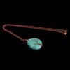 Direct Sales Copper Wire Winding Tree Of Life Water Drop Natural Gemstone Necklace Necklace N517 Pendant