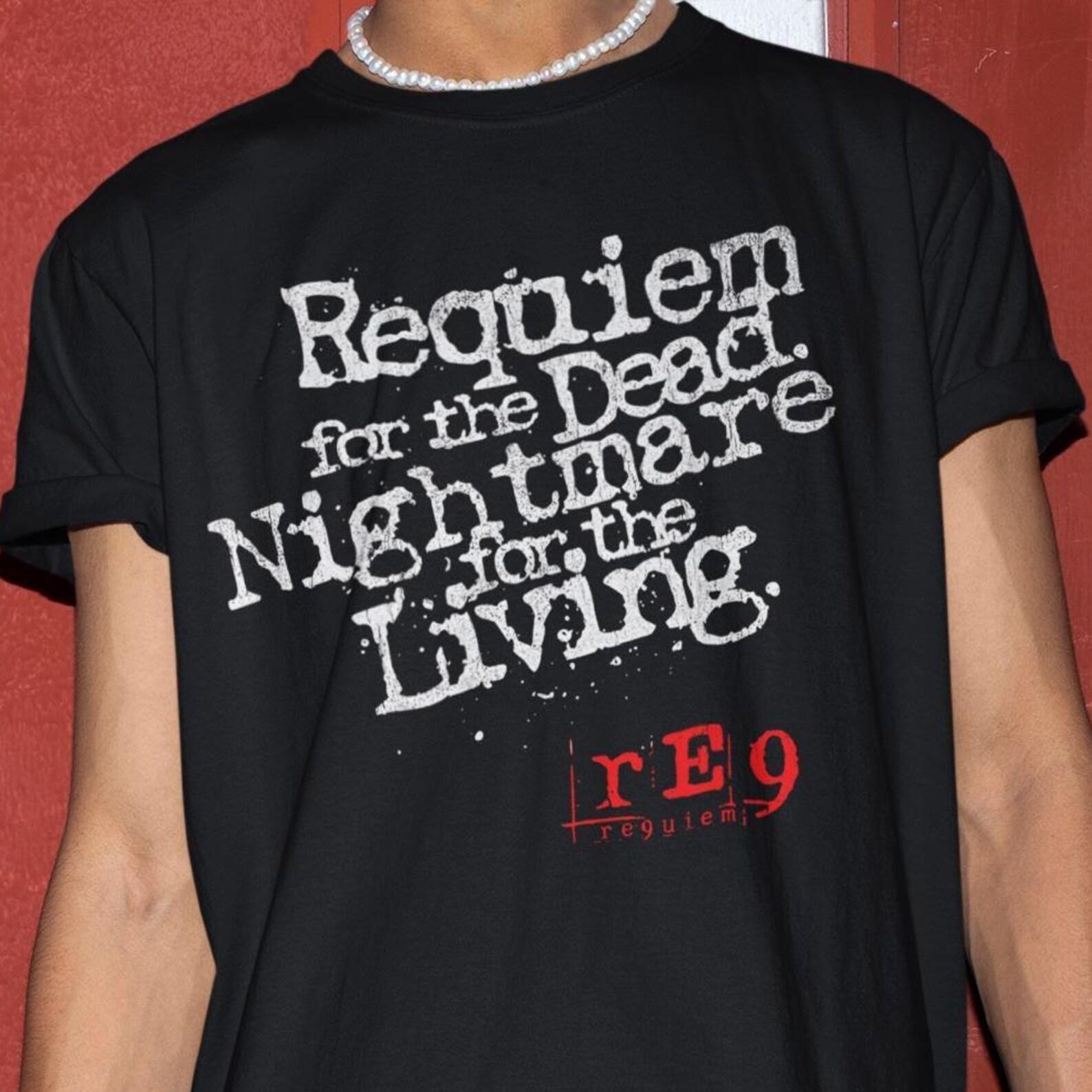 Resident Evil Requiem Shirt - RE9 Leon Thirt,Raccoon City,Horror Game Tee,Grace Ashcroft L