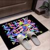 K Pattern Rug, Indoor/Outdoor Mat, for Picnic, Gameroom, Bedroom, Office, Living Room, Home Decor Carpet, Birthday Gift