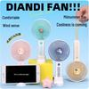 Drip 8128 Cartoon Mini USB Fan - Portable, Strong Wind, Outdoor Use