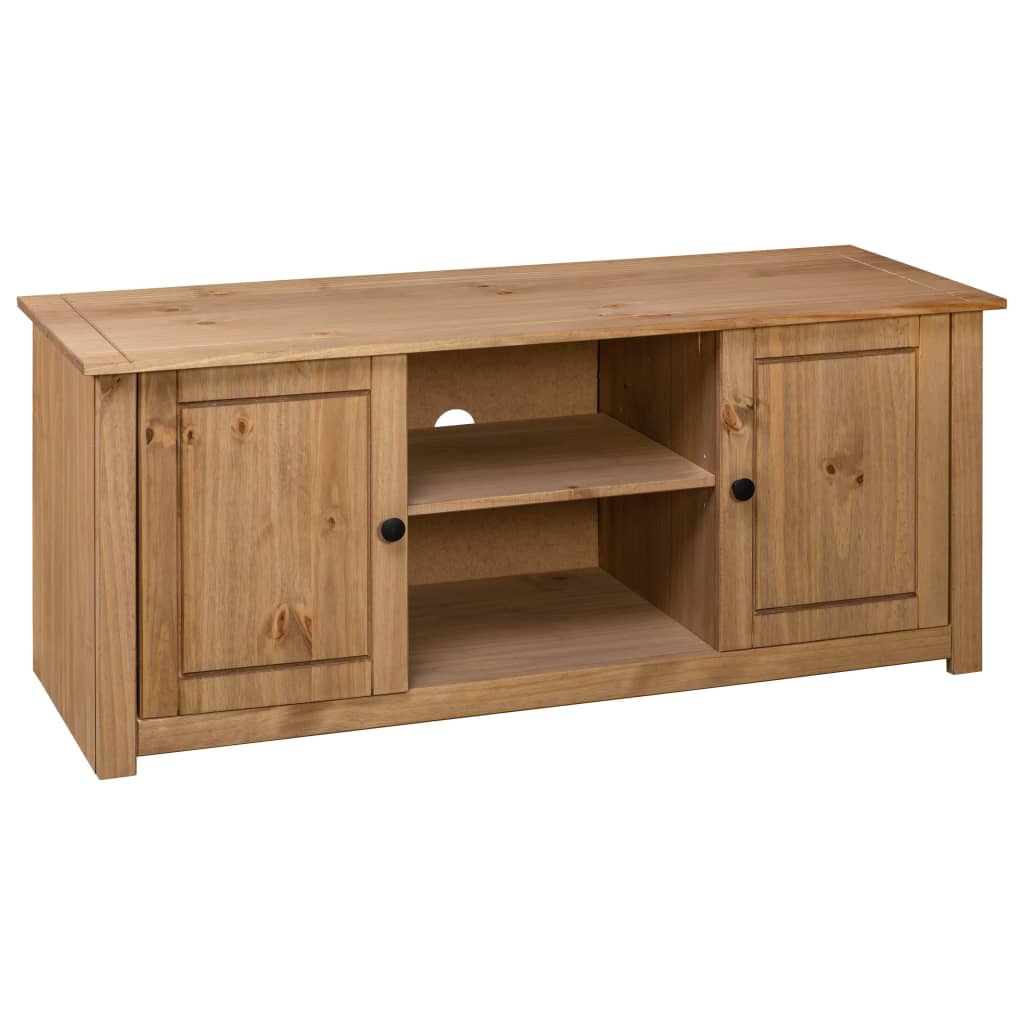 TV Cabinet 120 x 40 x 50 cm Solid Wood Panama Pine