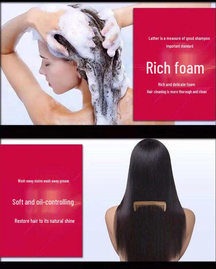 Xing Mu N19 Set: Anti-Schuppen-Shampoo, Glättendes Duschgel & Langanhaltender Duft-Conditioner.