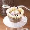 Kalita Enjoy the Brewing Process Coffee Dripper Wave Series For 1 To 2 People Glass Dripper Made of Glass Clear Drip Equipment For 1 Person For 2