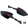 Espelhos Retrovisores Laterais Ajustáveis Universais Para SUZUKI Bandit GSF 400 600 650 650S 1200 1250 S 600S M8/M10