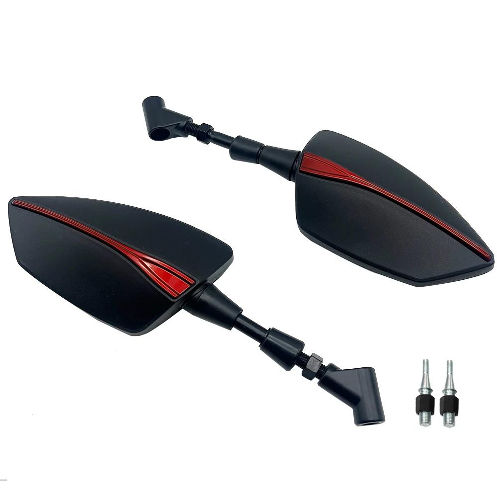 Espelhos Retrovisores Laterais Ajustáveis Universais Para SUZUKI Bandit GSF 400 600 650 650S 1200 1250 S 600S M8/M10