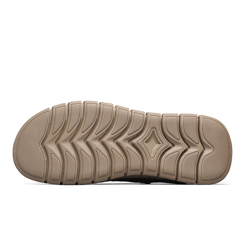 New Men's Casual Shoes High Quality Breathable Retro Leather Outdoor Shoes Soft Wear-resistant Men Comfortable Sneaker