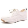 Women's Footwear Leather Driving Comfort Women’s Wedge Sneakers Casual Nurse Loafers for Girls Walking Minimalist Summer Maternity Shoes for Women