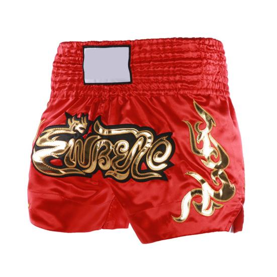 Muay Thai Boxshorts Damen Herren Training Kämpfen Kickboxen Shorts Weites Elastik