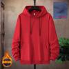 Herren S Übergröße 8XL Fleecegefüttert Einfarbig Lässig Sweatshirt