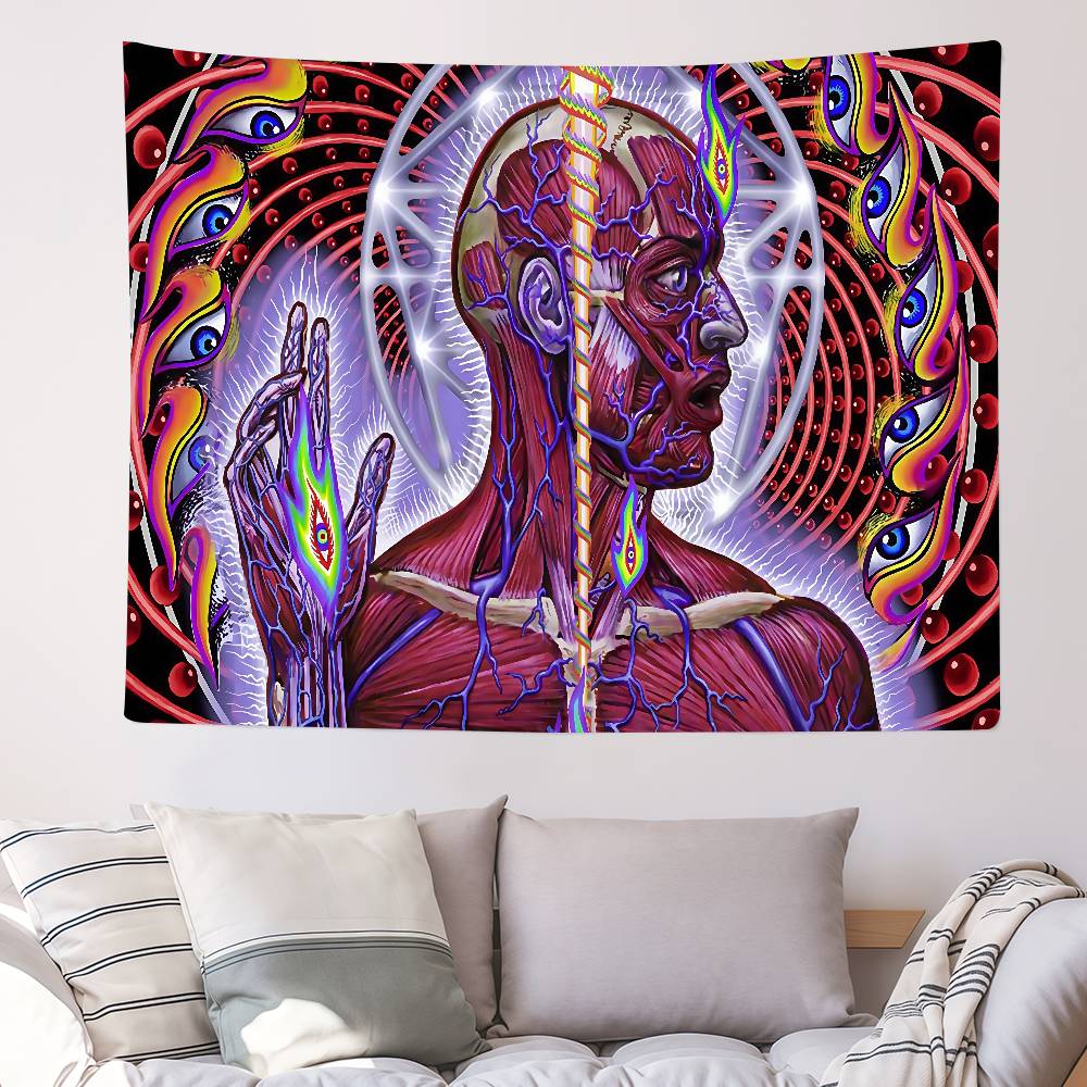 

Band T-ToolS 10000 Days Lateralus Flag Decoration Outdoor Picnic Party Home Camping Party Art Hanging Banner 50x70cm