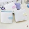 Mini Candy Farbe PU Leder Kpop Fotokarten Ordner Sammelbuch 3 Zoll Kartenaufbewahrung Idol Karte Fotoalbum Halter Buch Schreibwaren