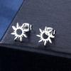 316L Stainless Steel Sun Totem Stud Earrings for Women Classic Earring Jewelry Gifts