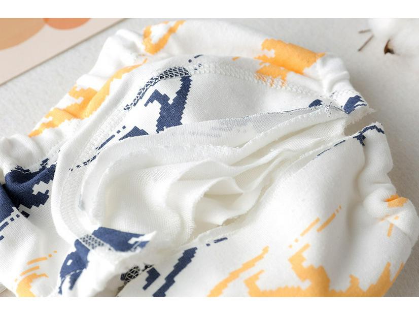 Infant Cotton Training Pants - Breathable, Waterproof Diaper Pocket for Boys & Girls