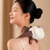 Shoulder Massager Rechargeable Shiatsu Neck and Back Massager Deep Tissue Kneading Massage Pillow Gifts for Men Women