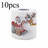 5/10pcs Christmas  Bathroom Toilet Roll Merry Christmas Home Decoration Christmas Decoration New Year Ornaments/tissue/napkin
