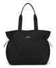 Aged Gray String Shopper Bag (Black)