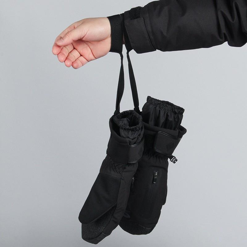 Snow Gloves Skiing Snowboarding Freeride With Built-in Wrist Guard Kevlar Reinforced Waterproof Wear-resistant Unisex