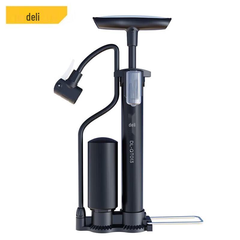 Deli Portable Dual-Pressure Metal Air Pump