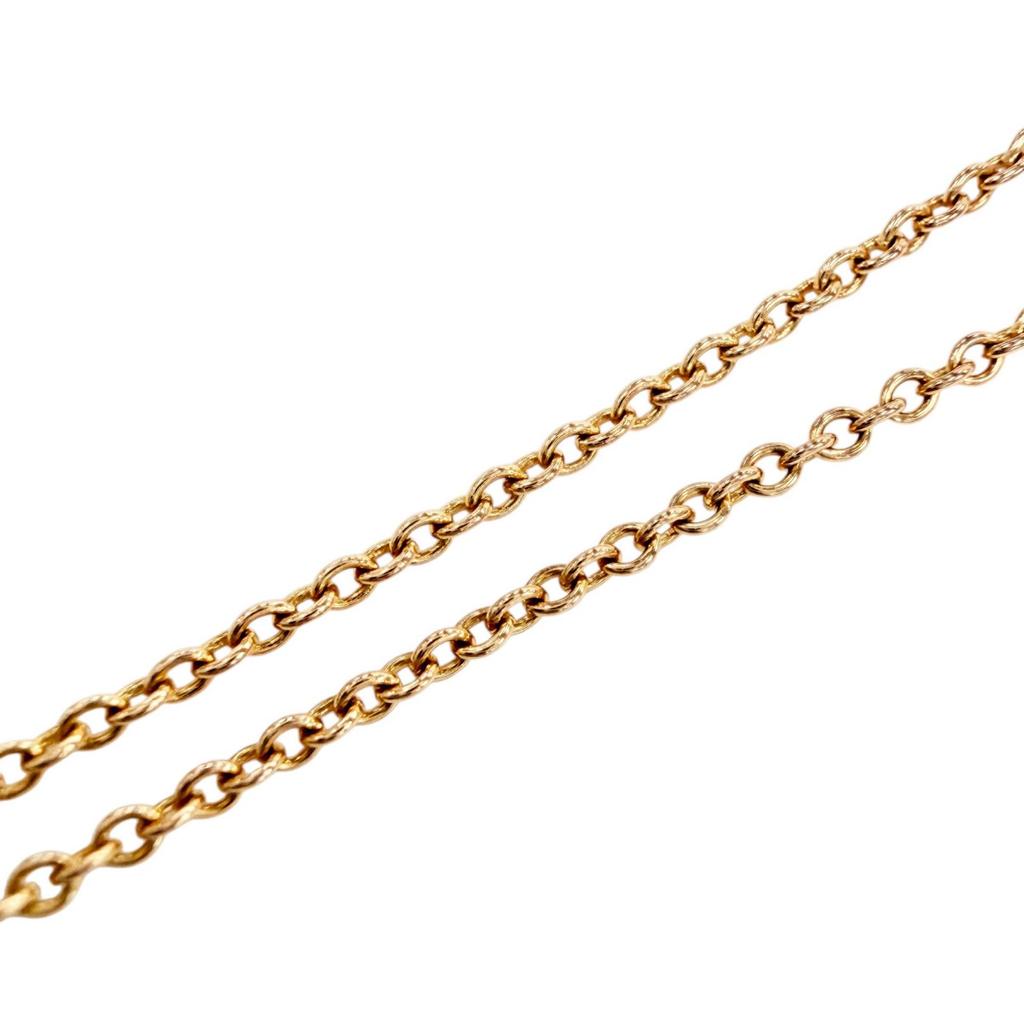 Great TIFFANY&Co. bracelet By the yard Pink gold AU750 Women Used