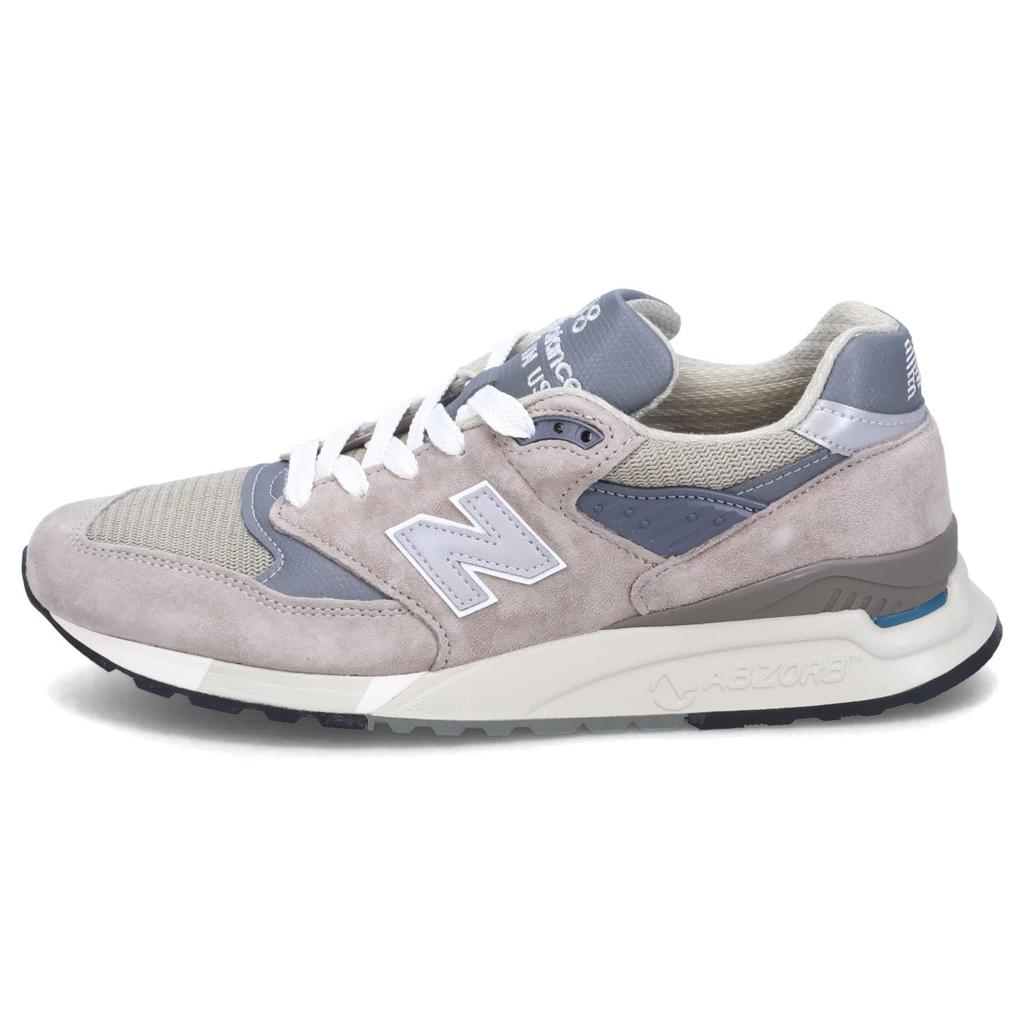 New Balance U998GR Made In Width D Used Men's Sneakers, USA, Gray, (27.0 Cm),