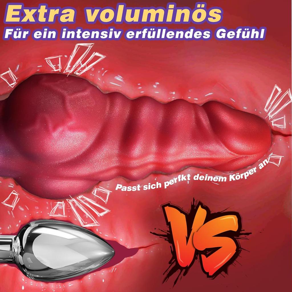 Silicone Monster-Themed Anal Plug – Fantasy-Style Anal Dildo & Anal Dilator — Anal Toys / Sex Toys(S)